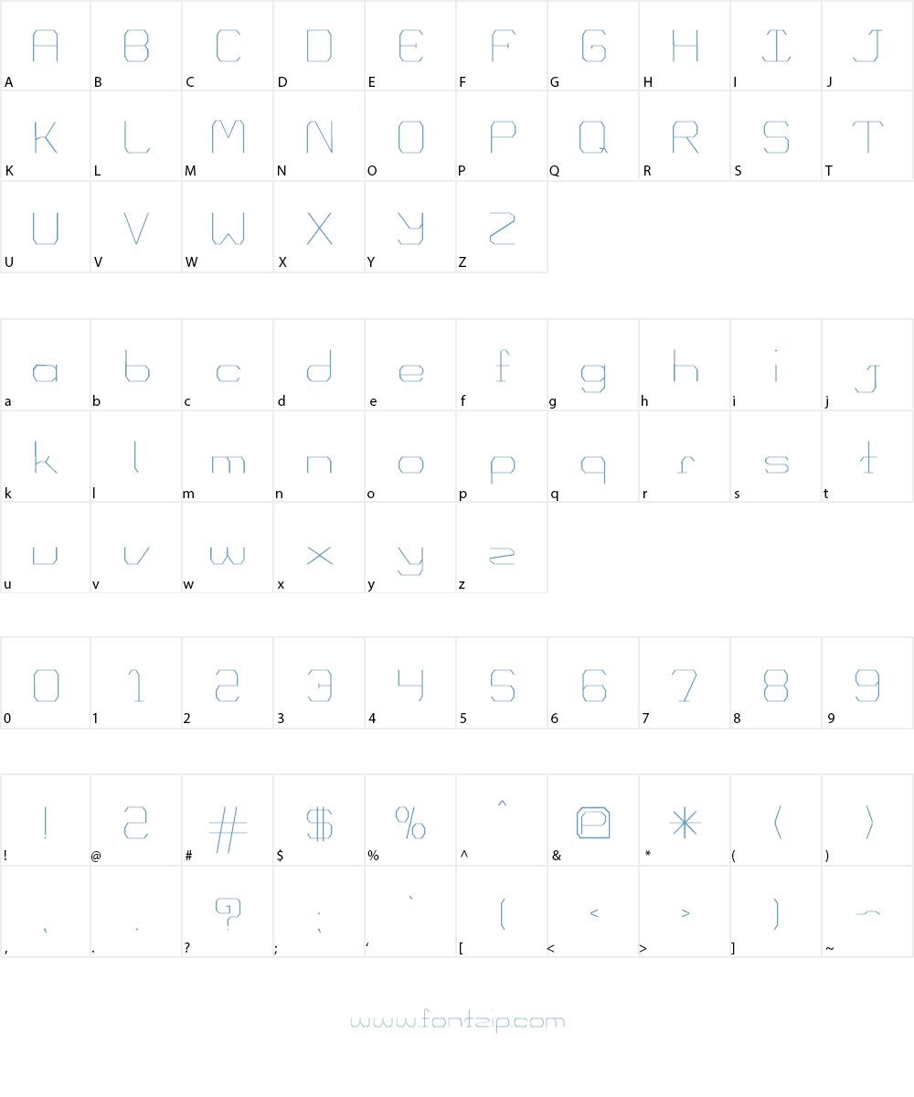 Cisco Font Character