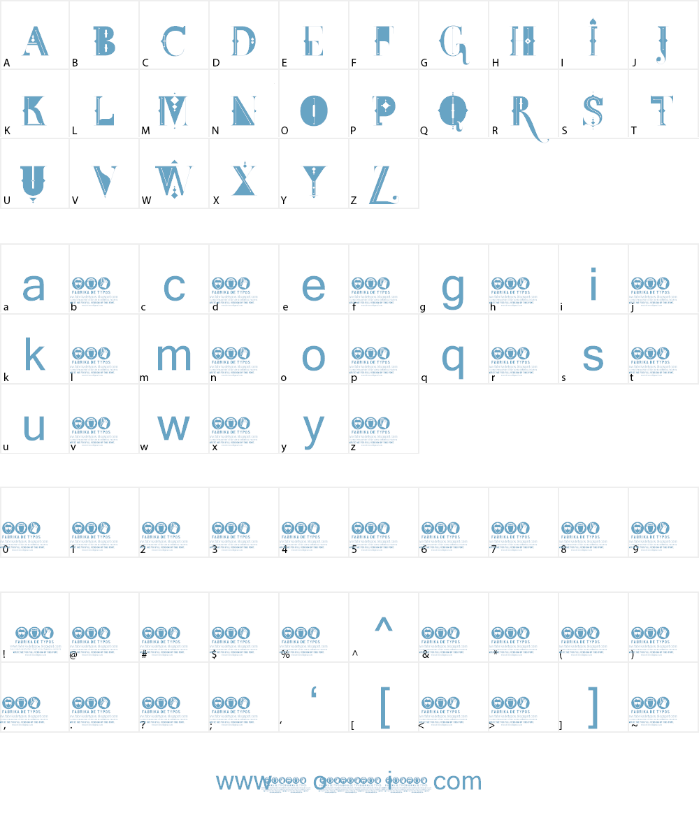 FDT_Wonderland Font Character