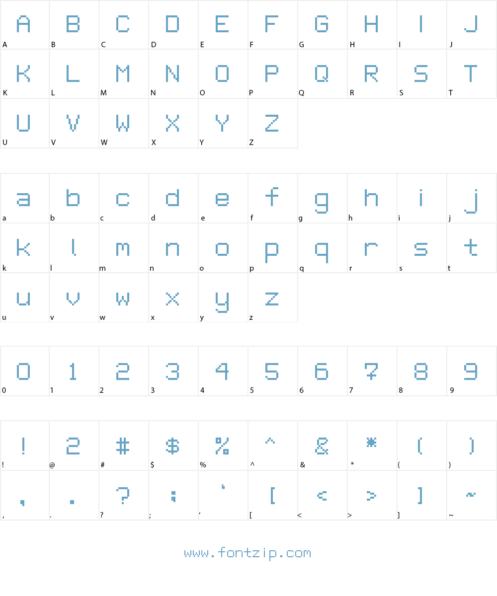 Agamefont Font Character