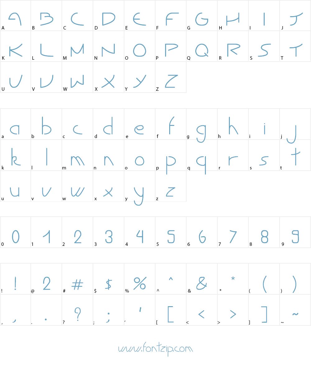 Tibet Font Character