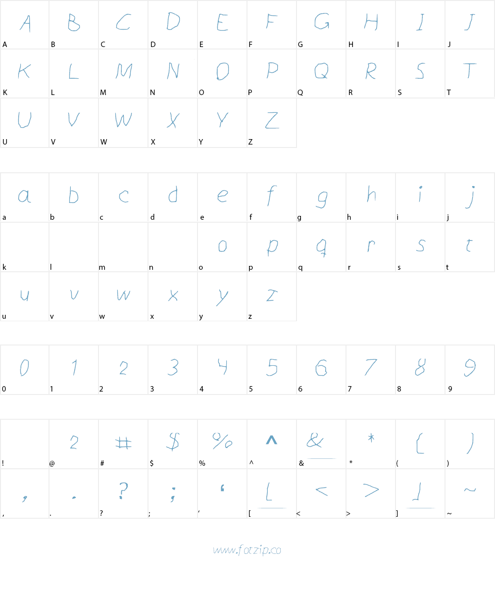 paint Font Character