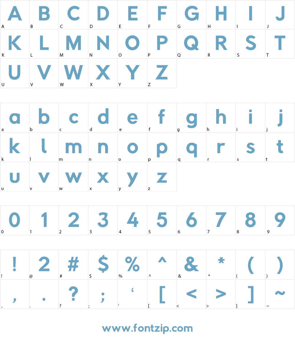 Rabbid Highway Sign II Font Character