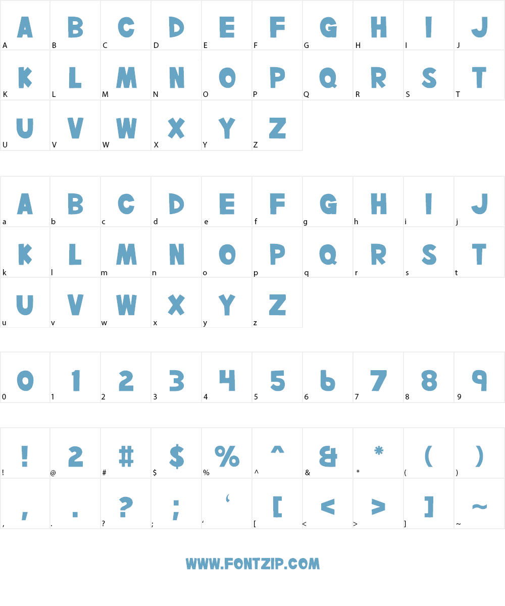 Doki Font Character