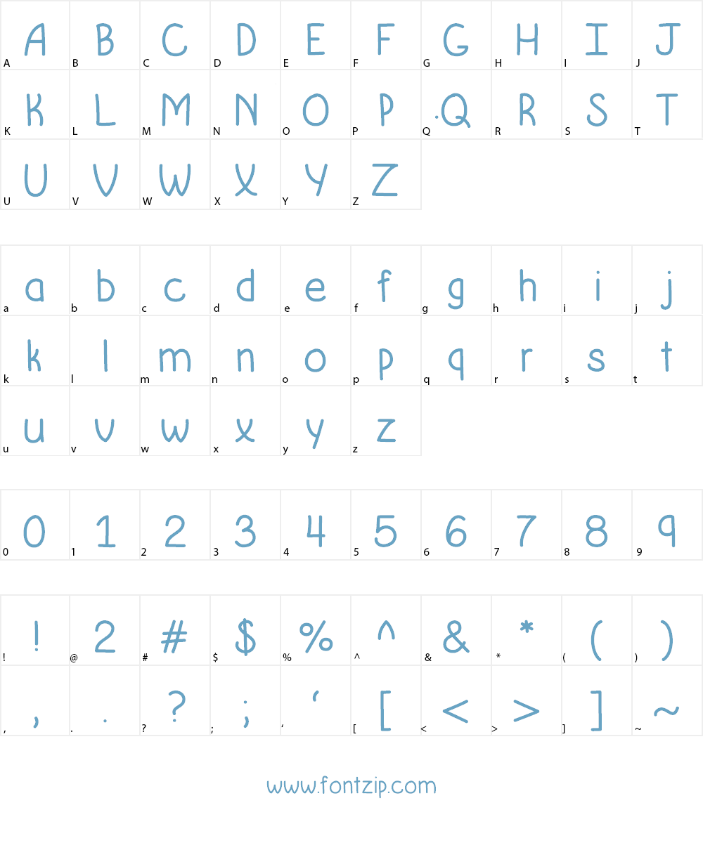 KrumkakeBold Font Character