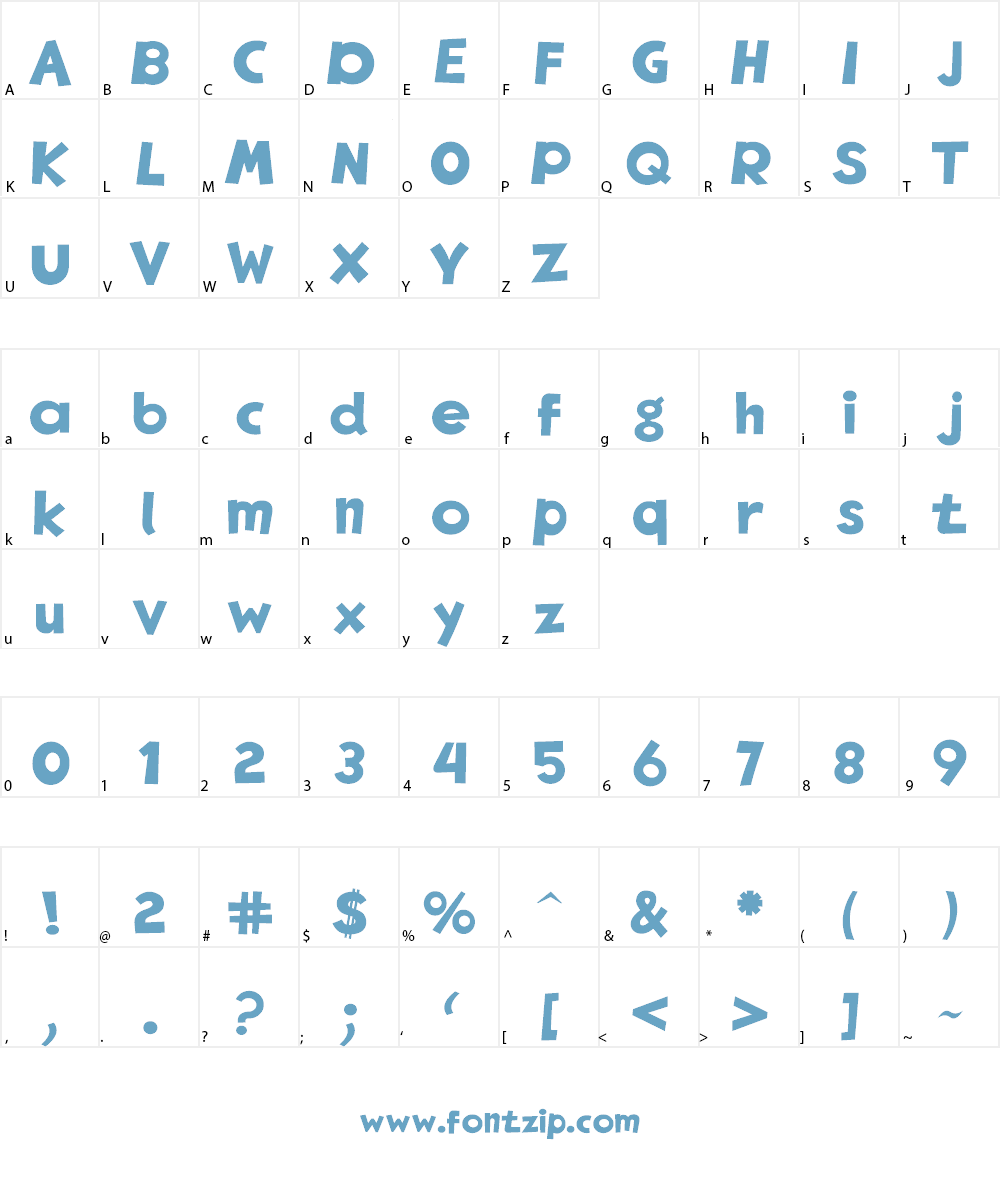 Egmont New 2 Font Character