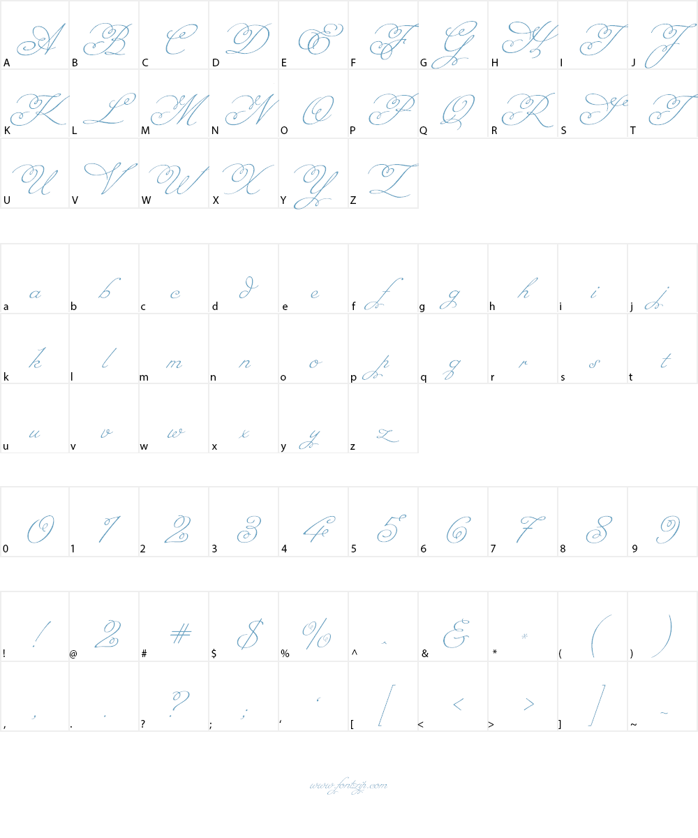 Miss Fajardose Font Character