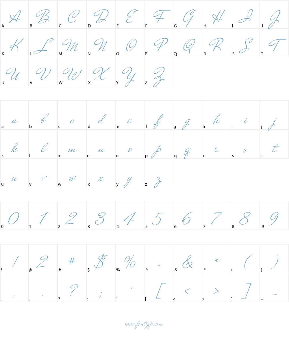 Mr De Haviland Font Character