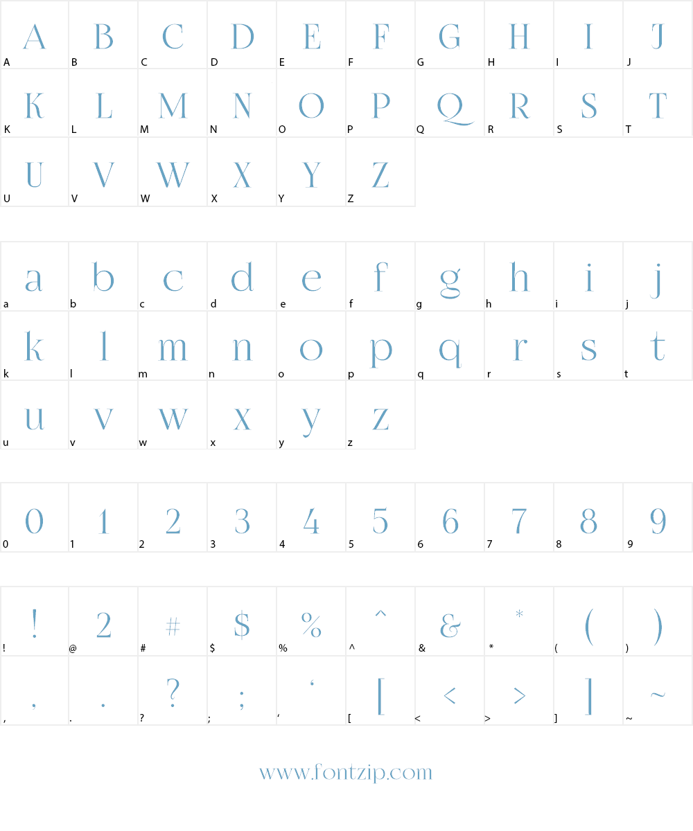 FogtwoNo5 Font Character