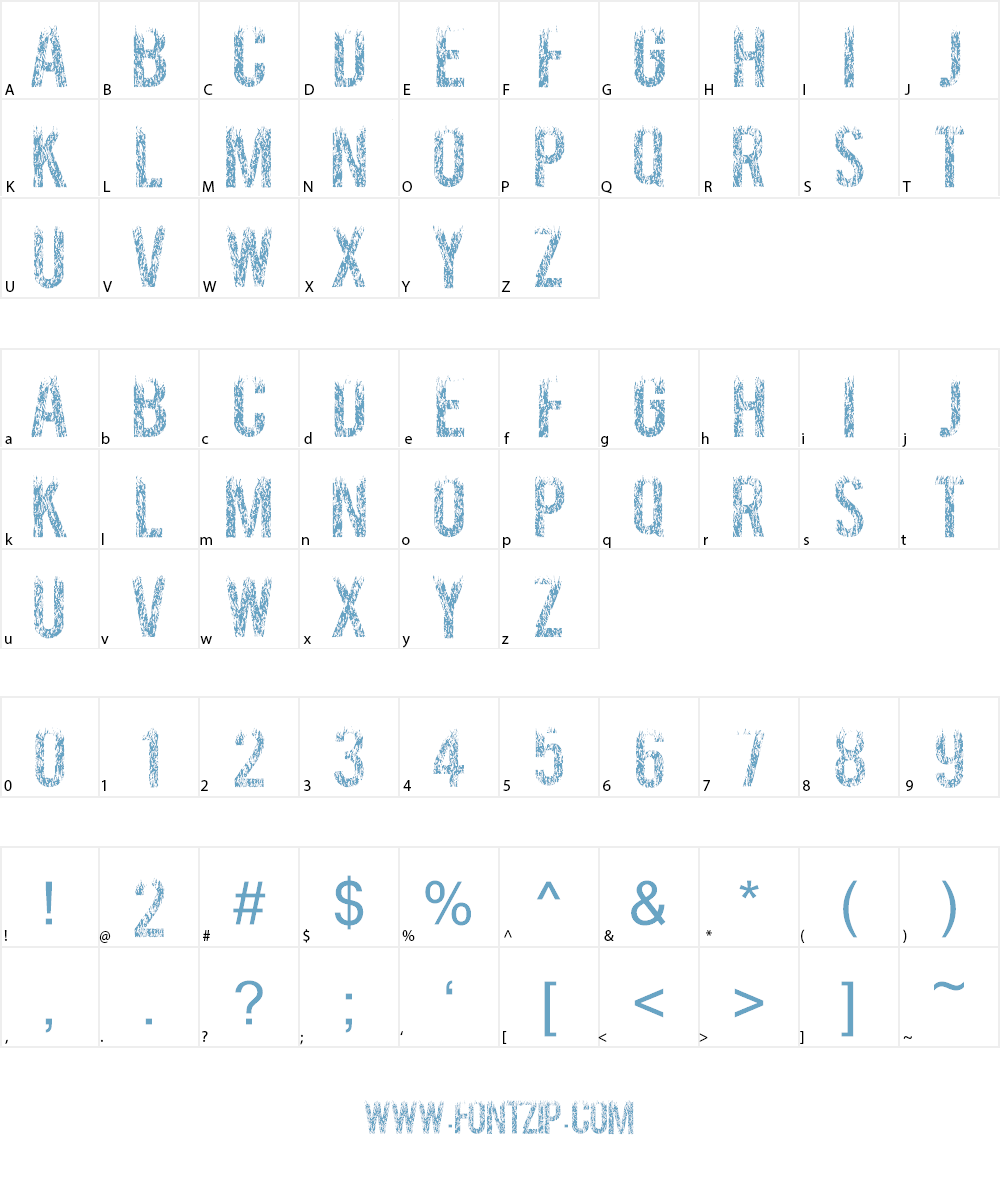 GRASSEVENT Font Character