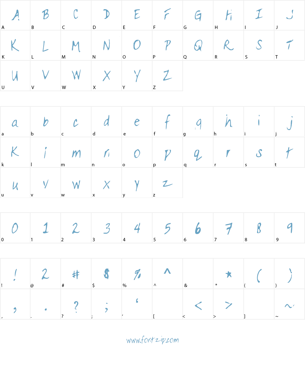 Do_It_Now Font Character