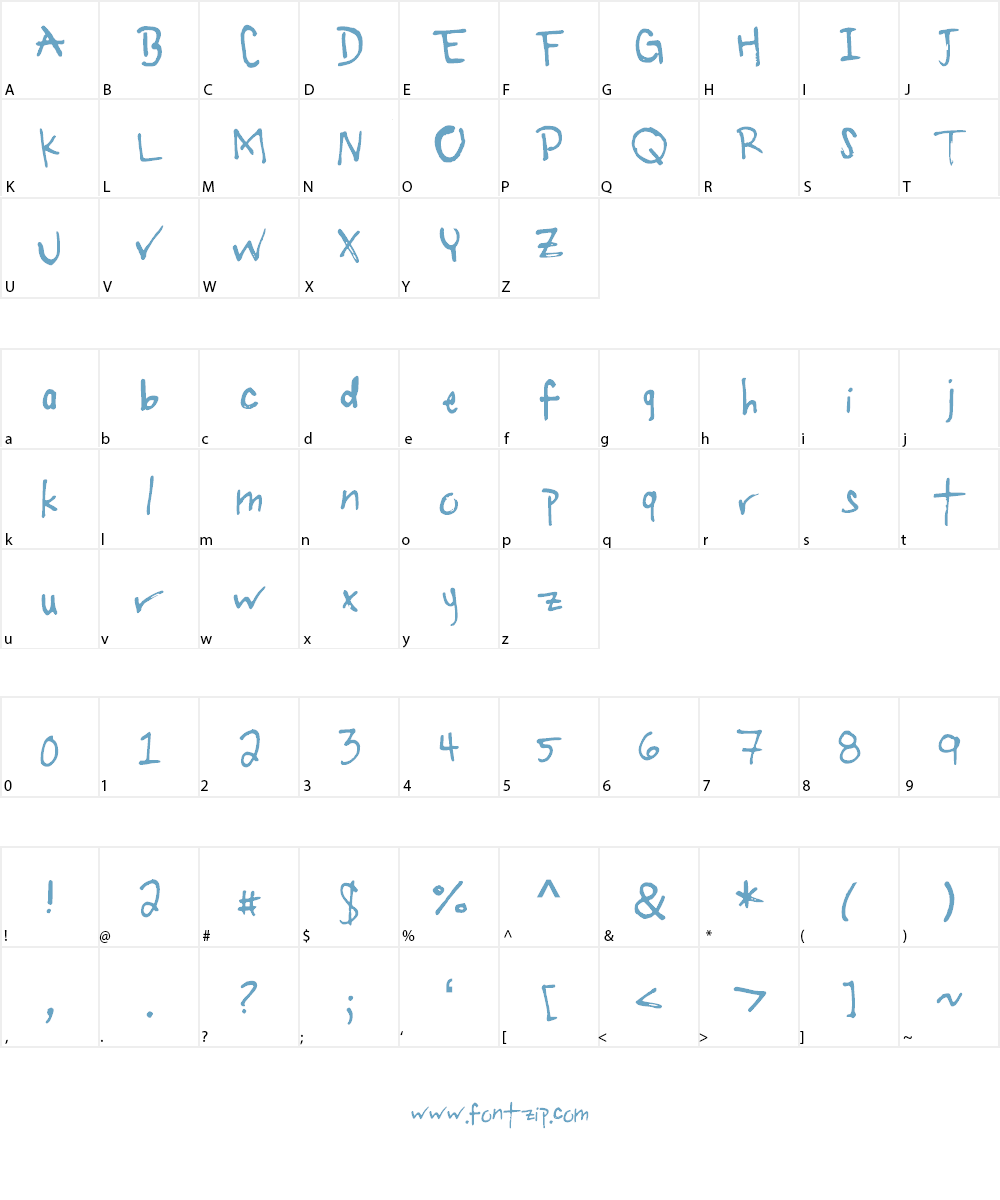 UC Font Character