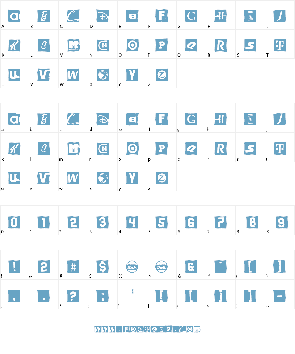 Brandsom Font Character