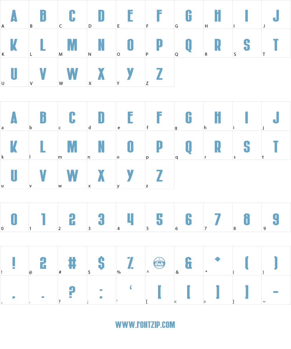 Hiruleon Font Character