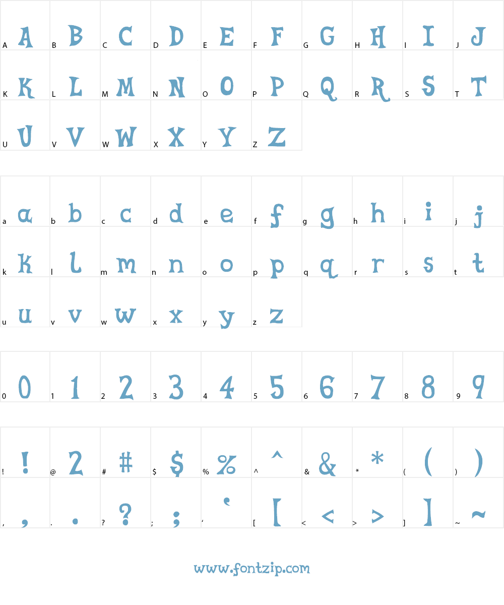Celestia Redux Font Character