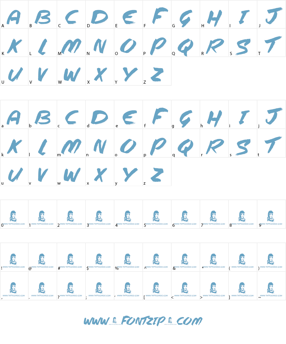 Steppers Font Character