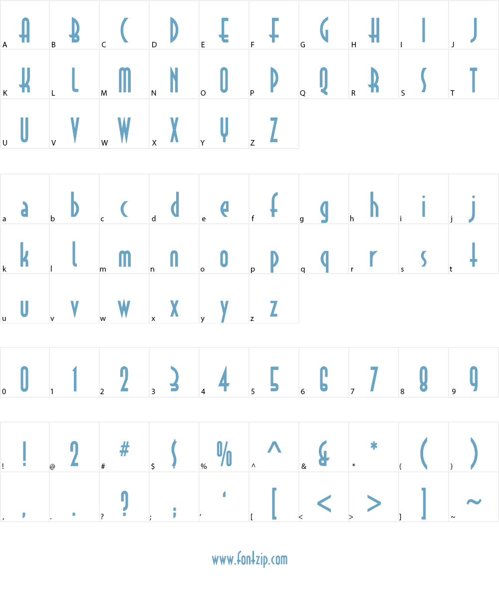 Astrud Font Character