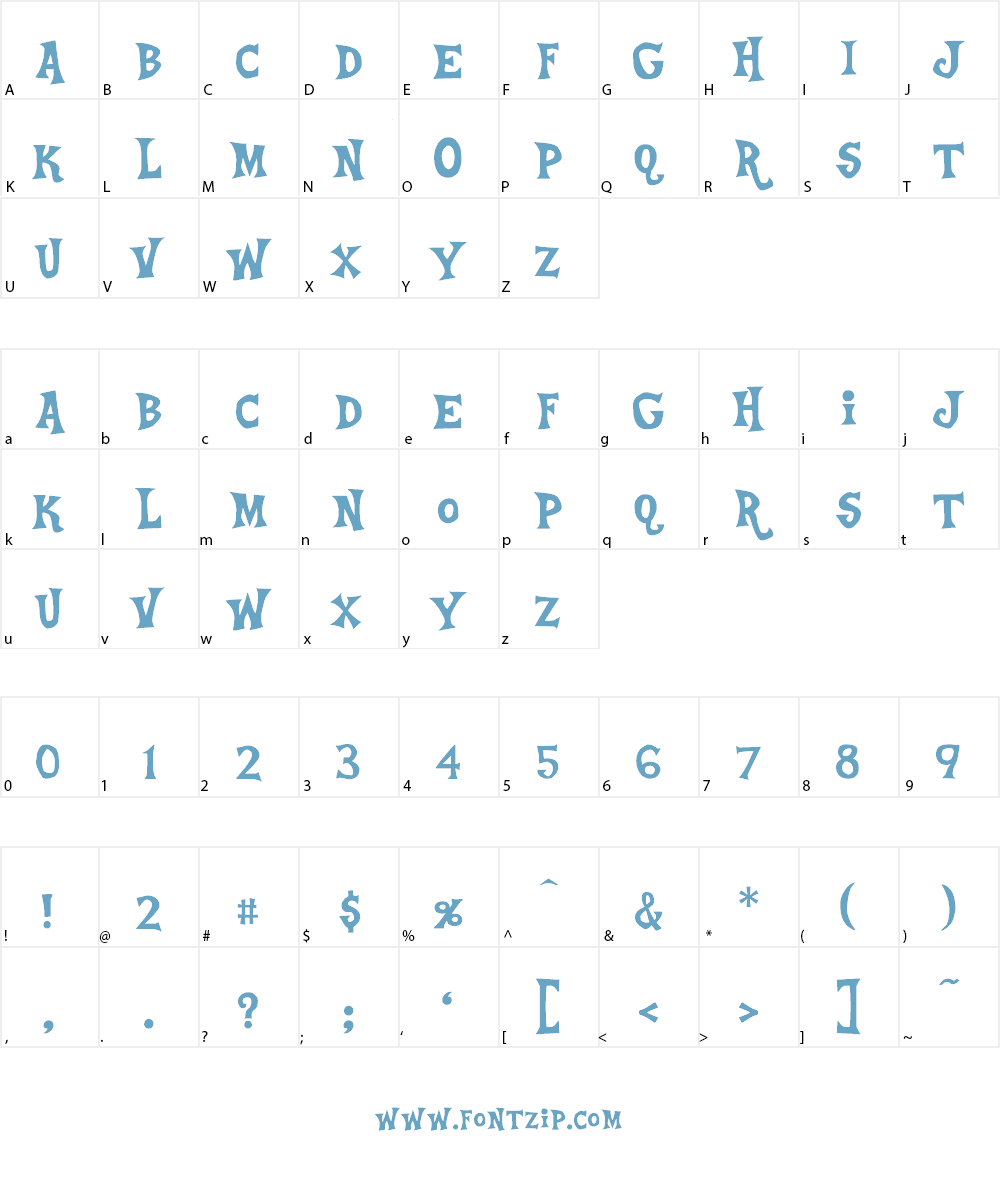 Ponyville Font Character