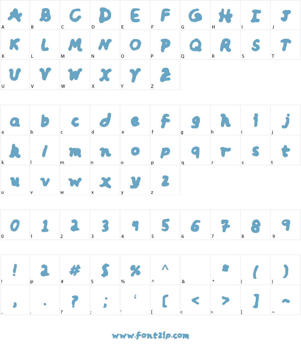 Big__Bold__and_Beautiful Font Character
