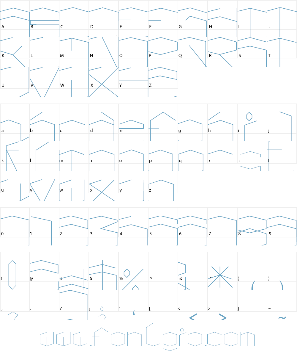 neeeewwwwwwwww Font Character