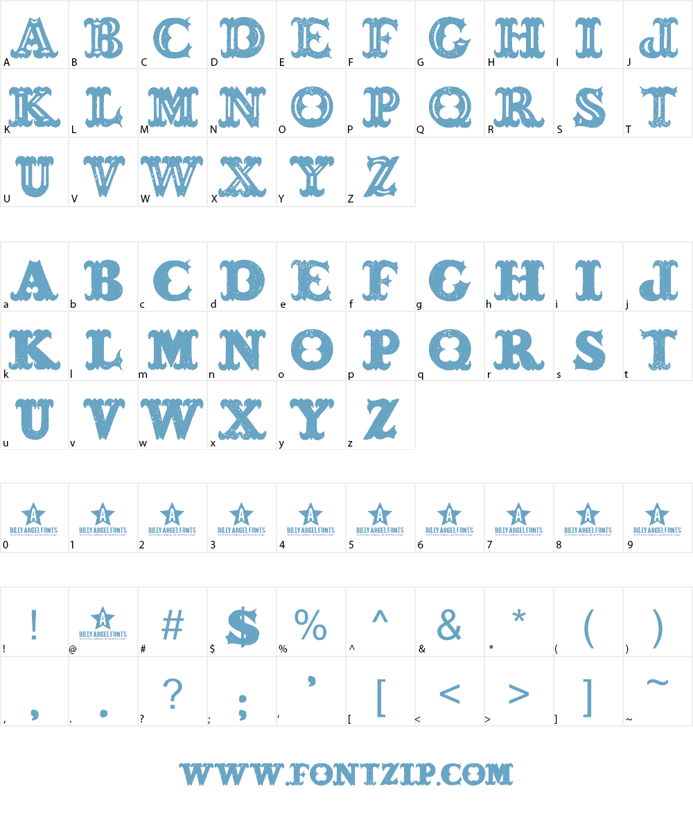 BONESOUP Font Character