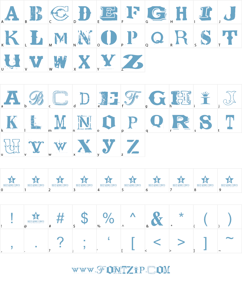 COOLECTOR Font Character