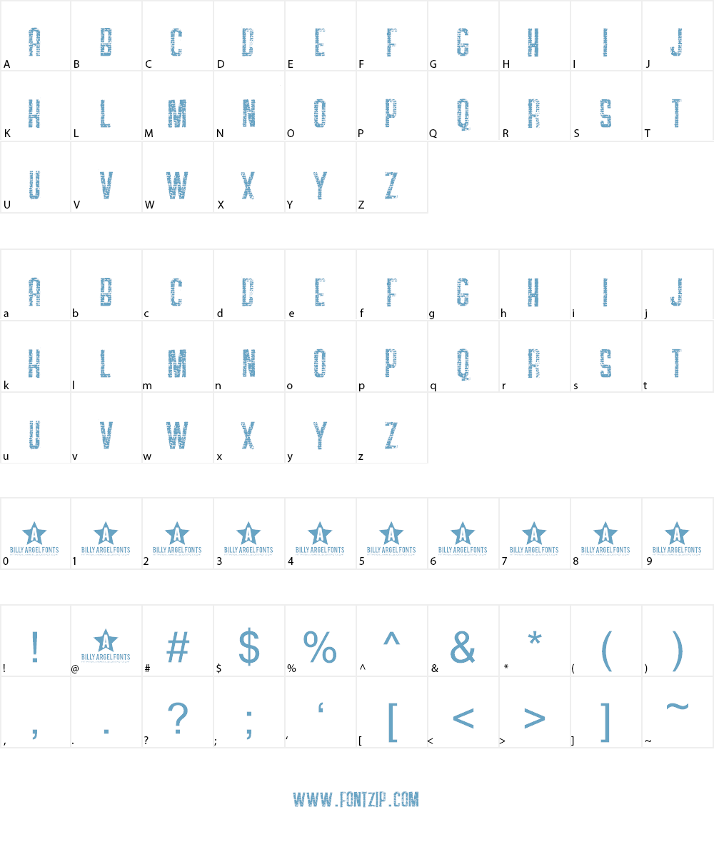 SOAP STORE Font Character
