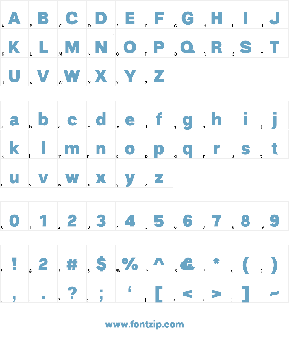 Polt Font Character