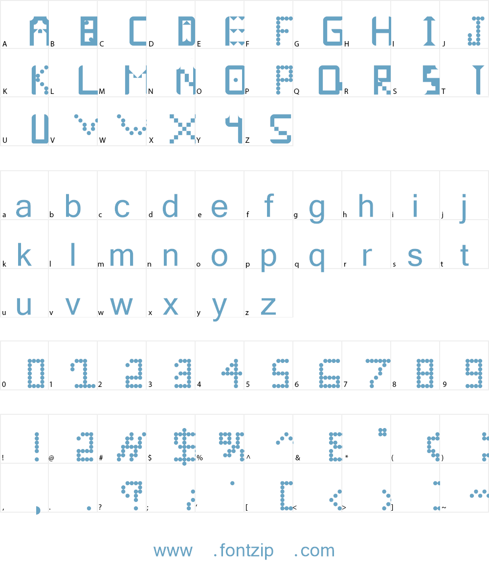 SamOnt Font Character