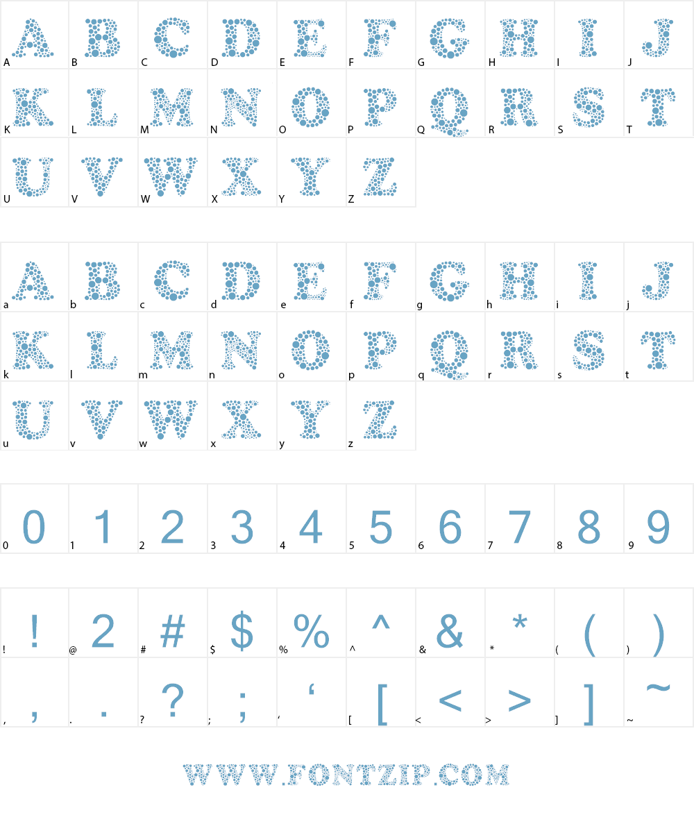 Amydor Font Character