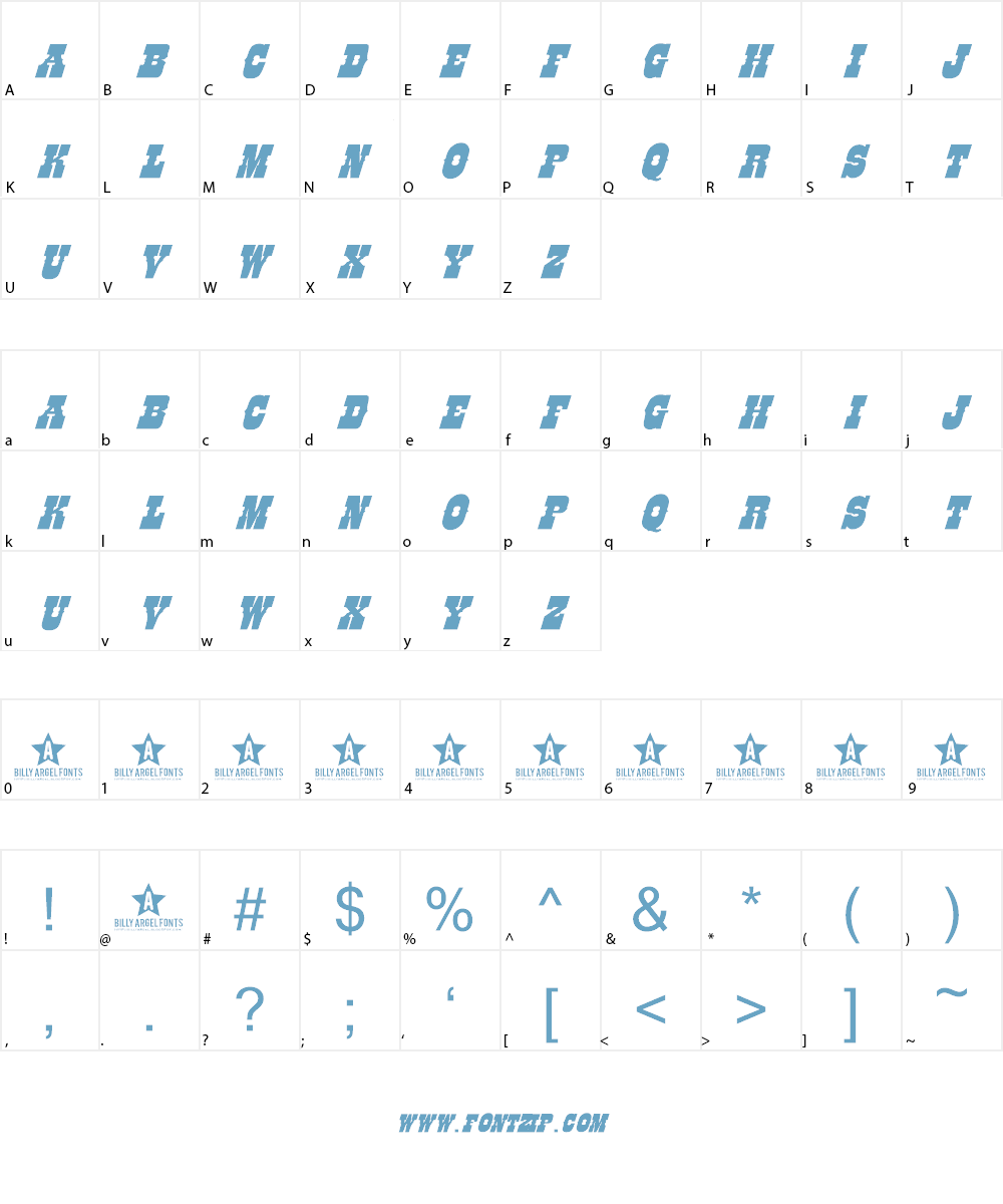 LIKE FONT Font Character