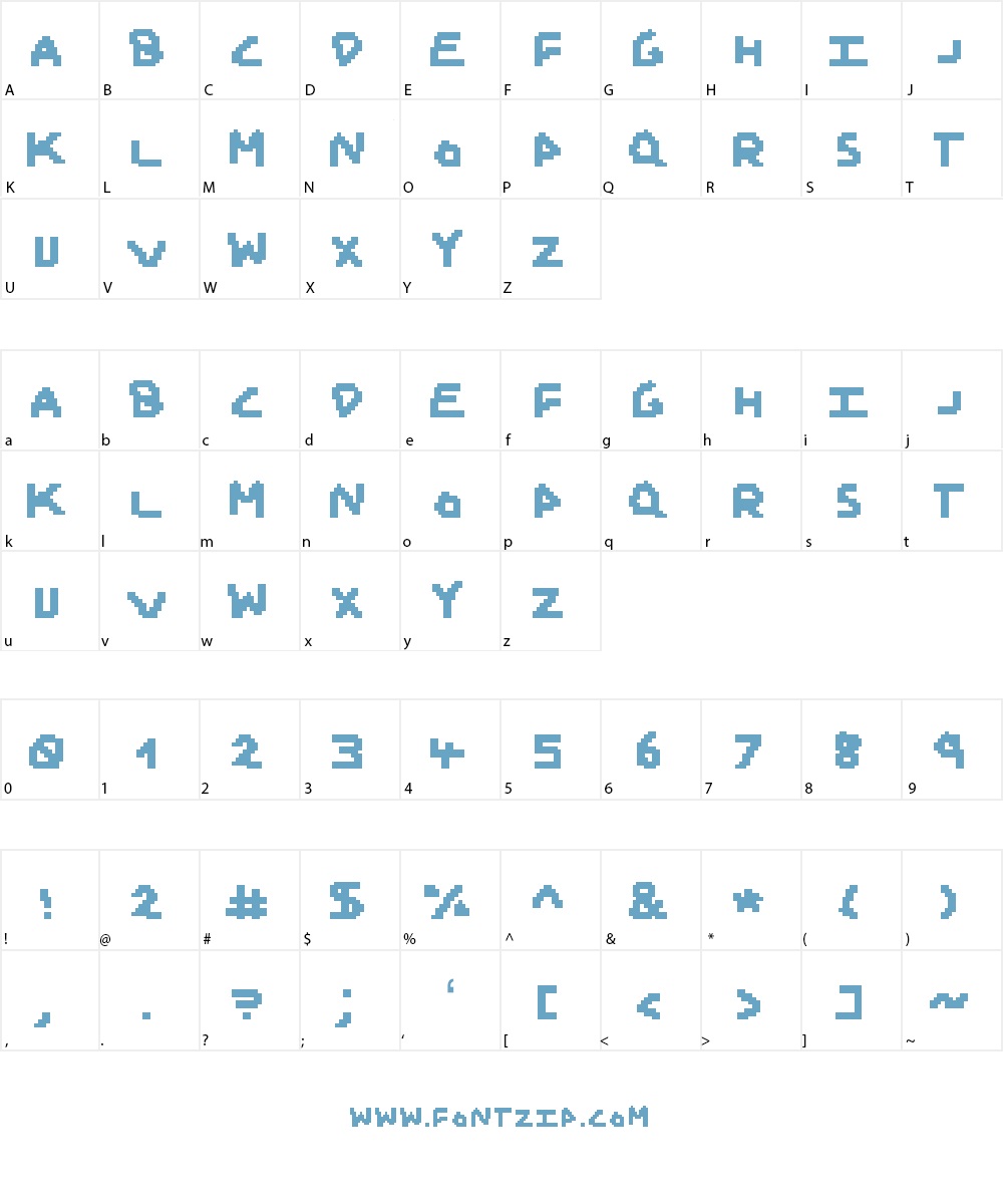 Janyk Font Character