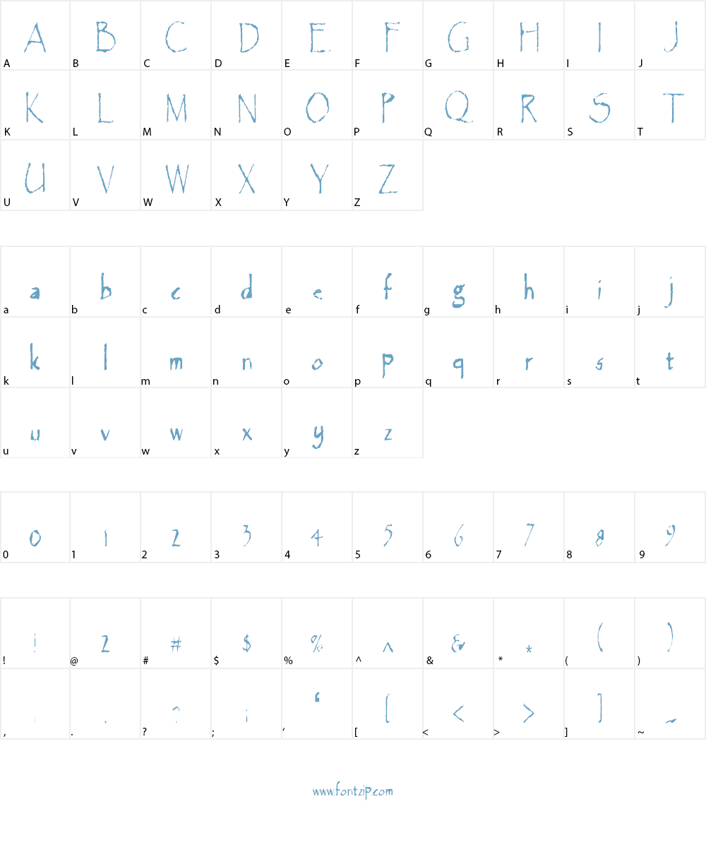 MajorEarthquake Font Character