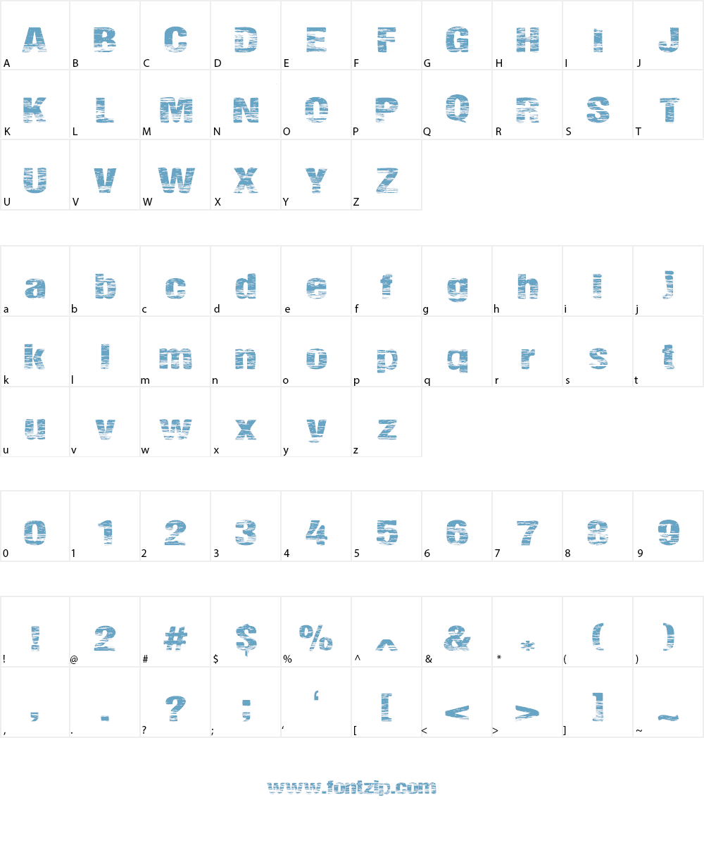 SummerFestival Font Character