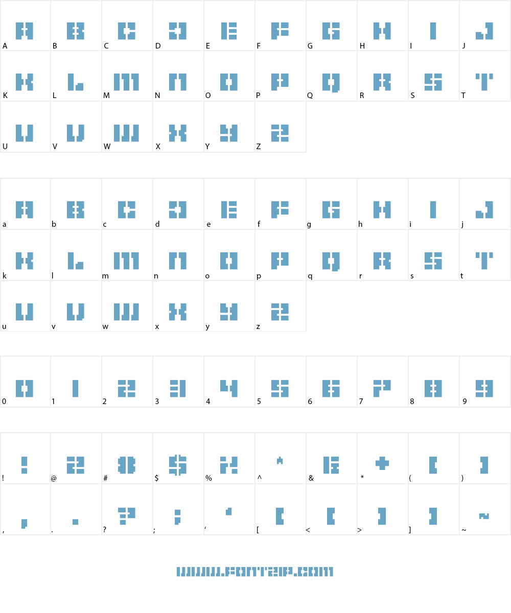 Pelode Font Character
