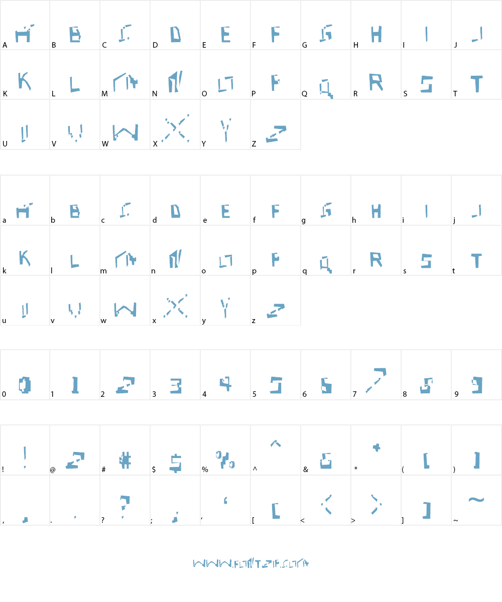 err0r Font Character