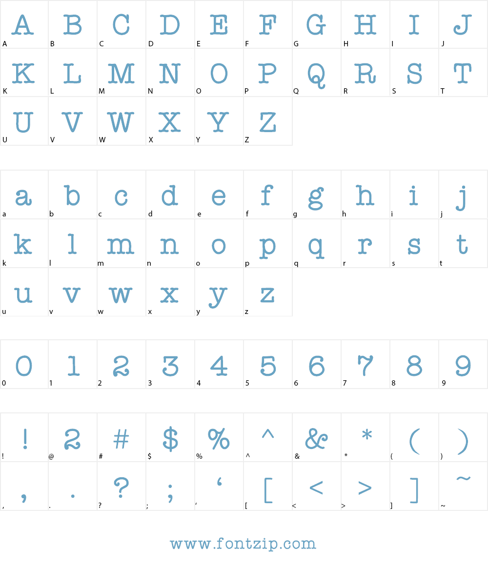 StaffMeetingPlain Font Character
