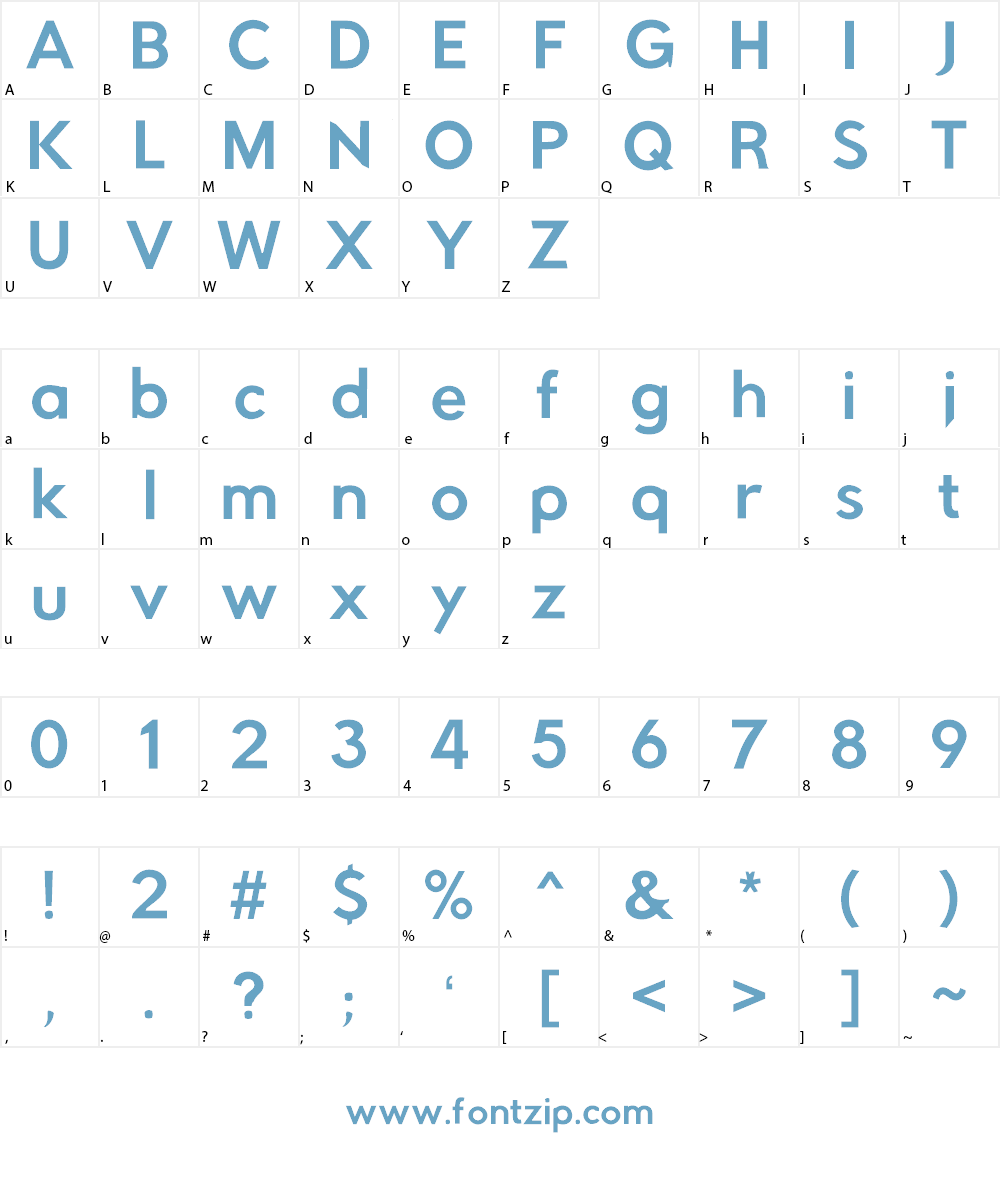 Rabbid Highway Sign IV Font Character