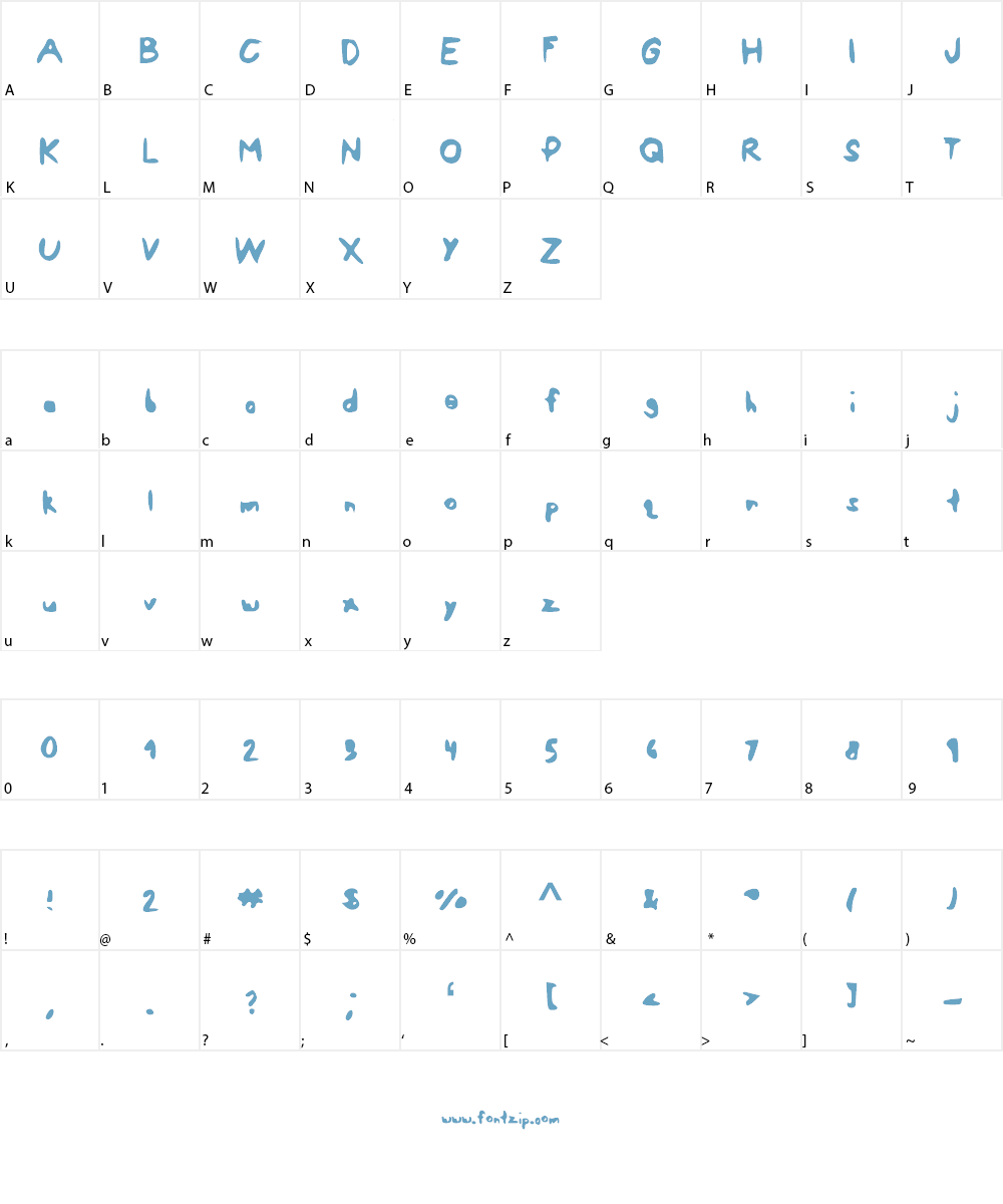 LittleMaven Font Character