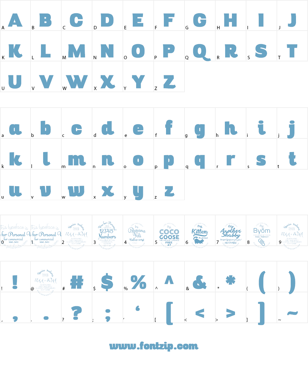 Digitalino Font Character