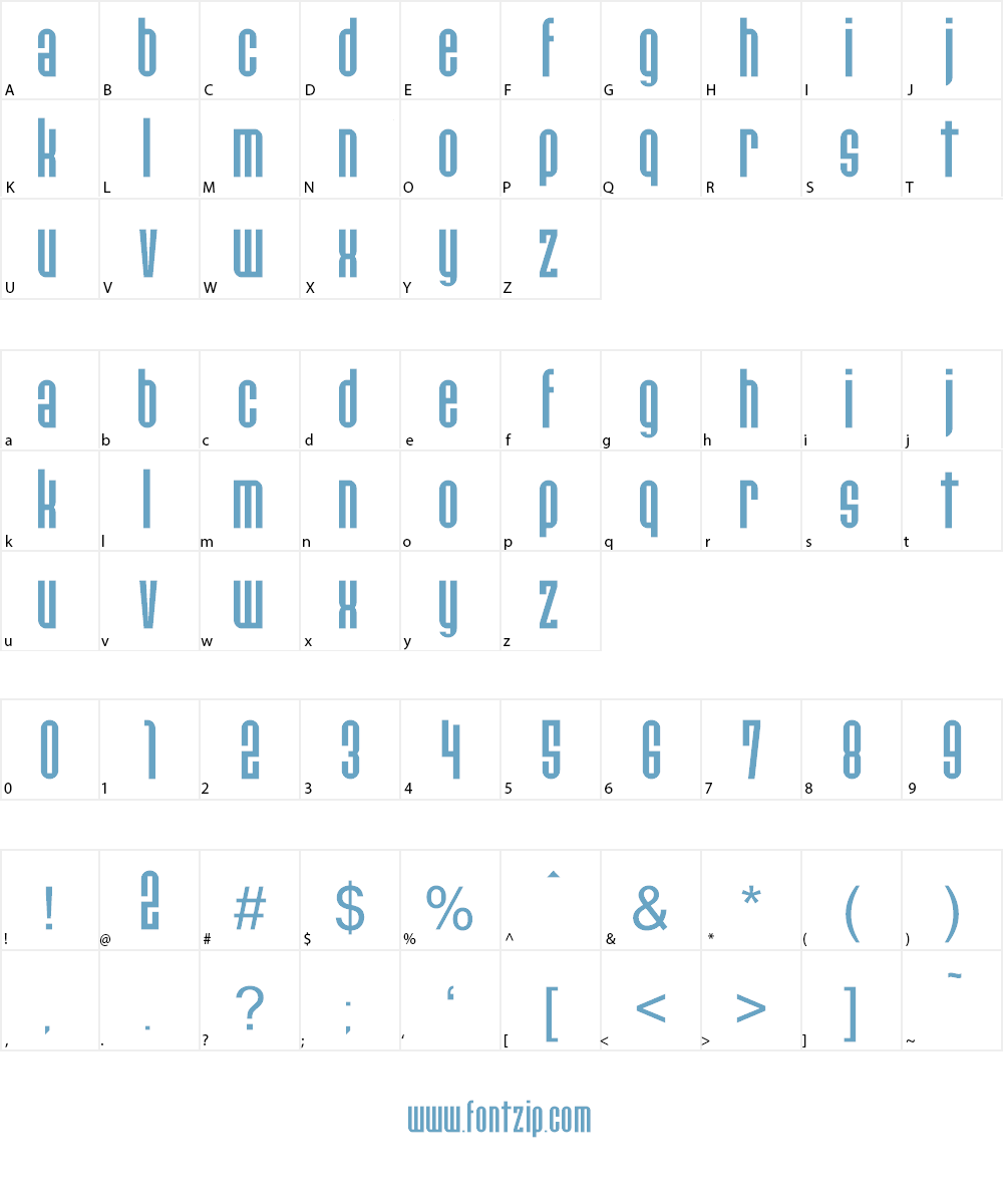 Paulistana Ipe Font Character