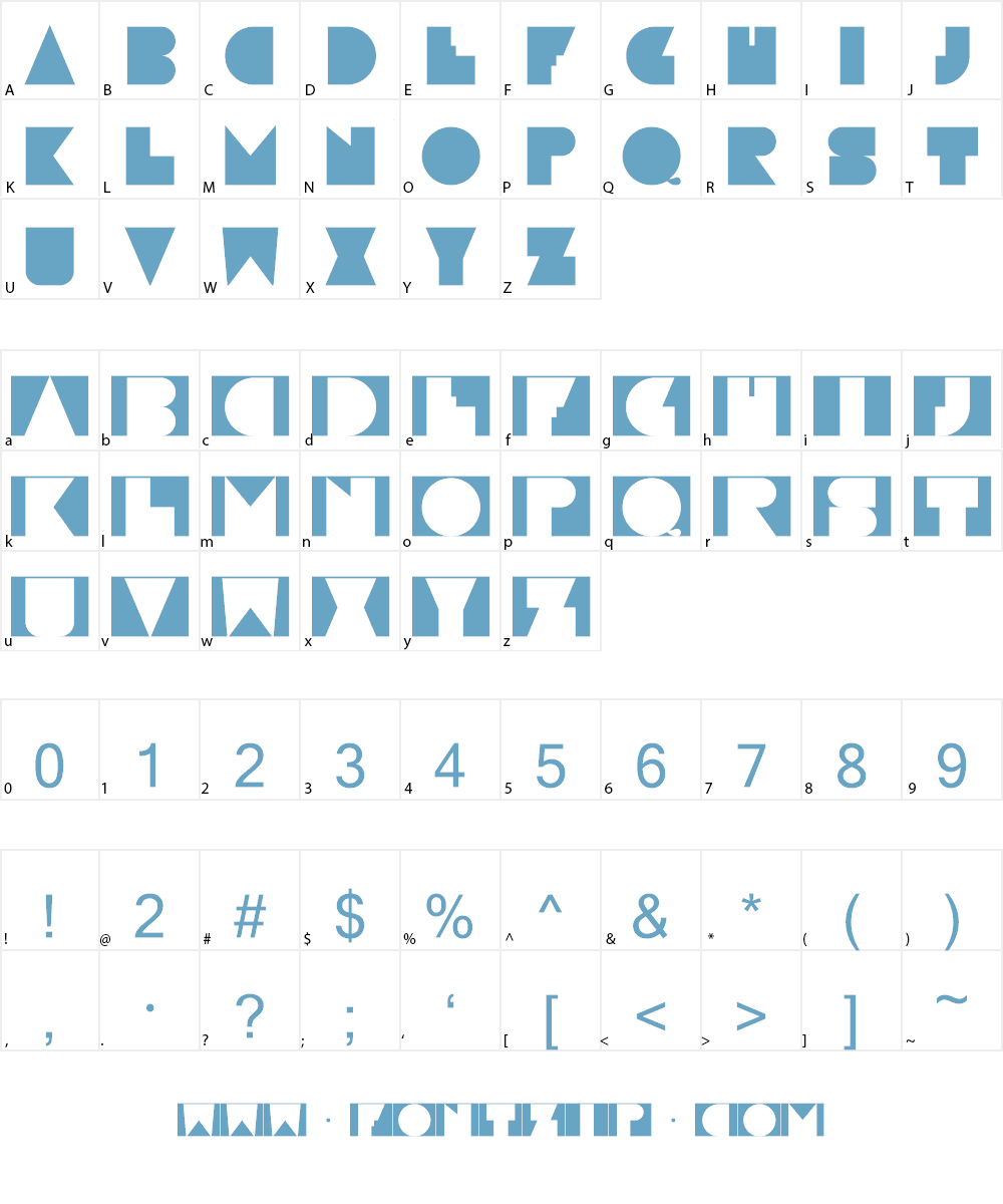 Paulistana Maraba Font Character