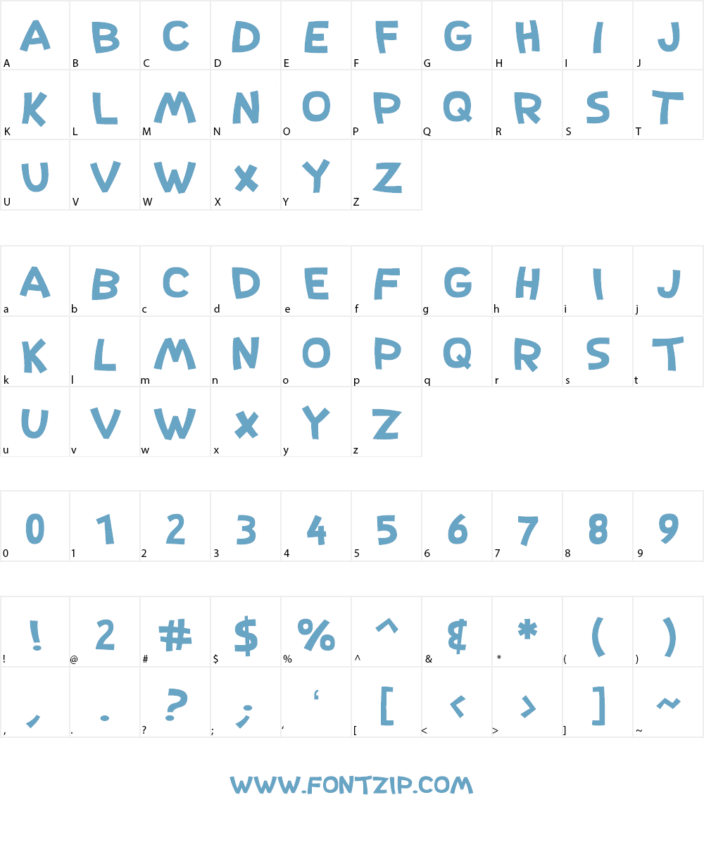 Jones Font Character