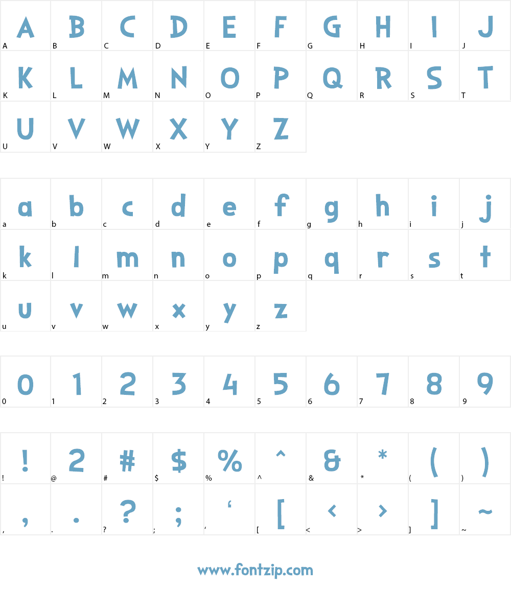 Seuss Font Character