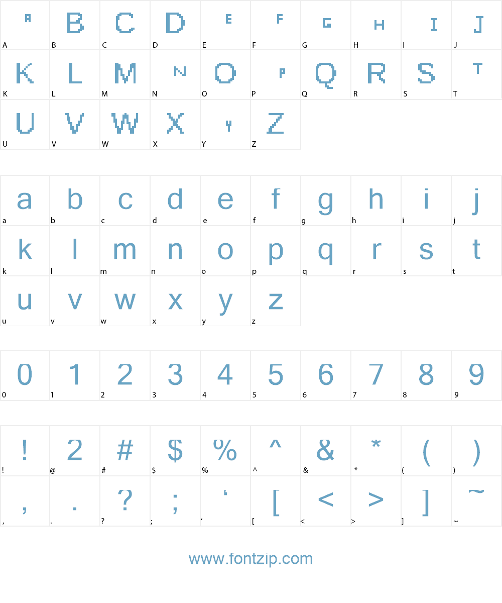 FortheFIRSTtime Font Character