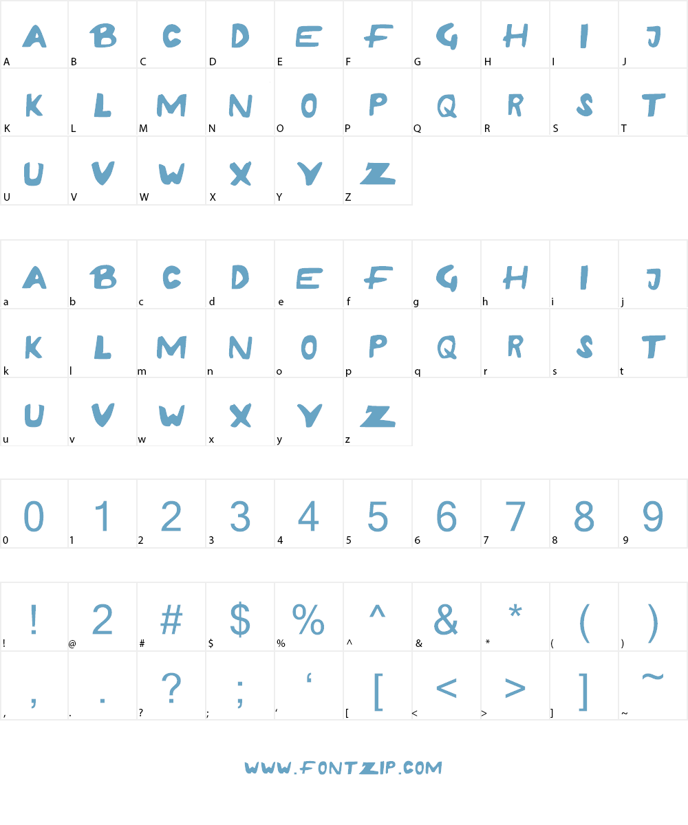 Usama Font Character