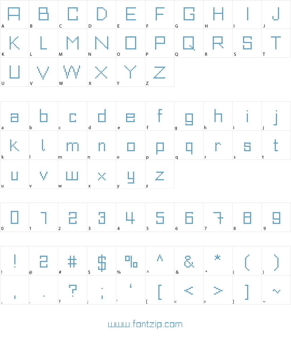 Linepixels Font Character
