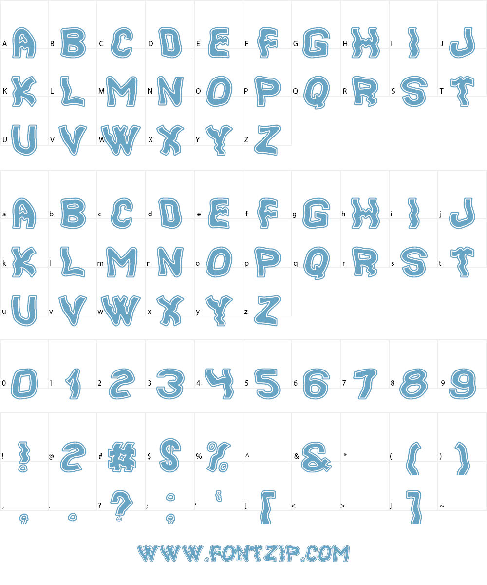 Cooler South St Font Character