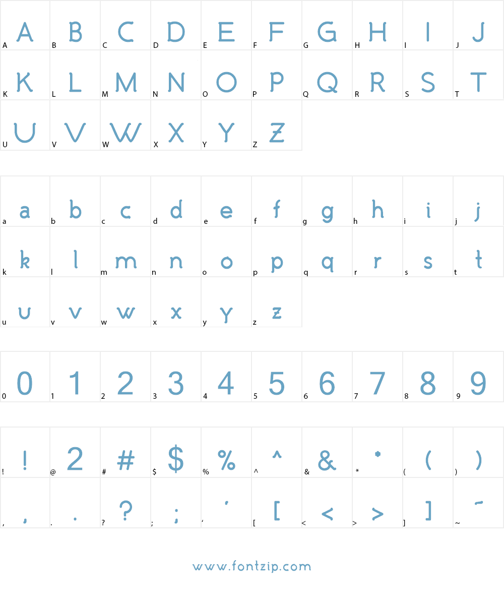 Malandrino Font Character