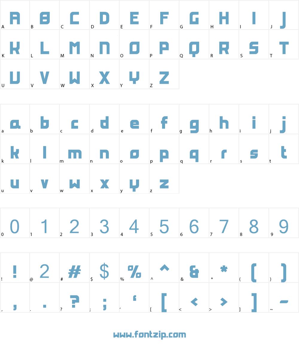 PEPPERMINT Font Character