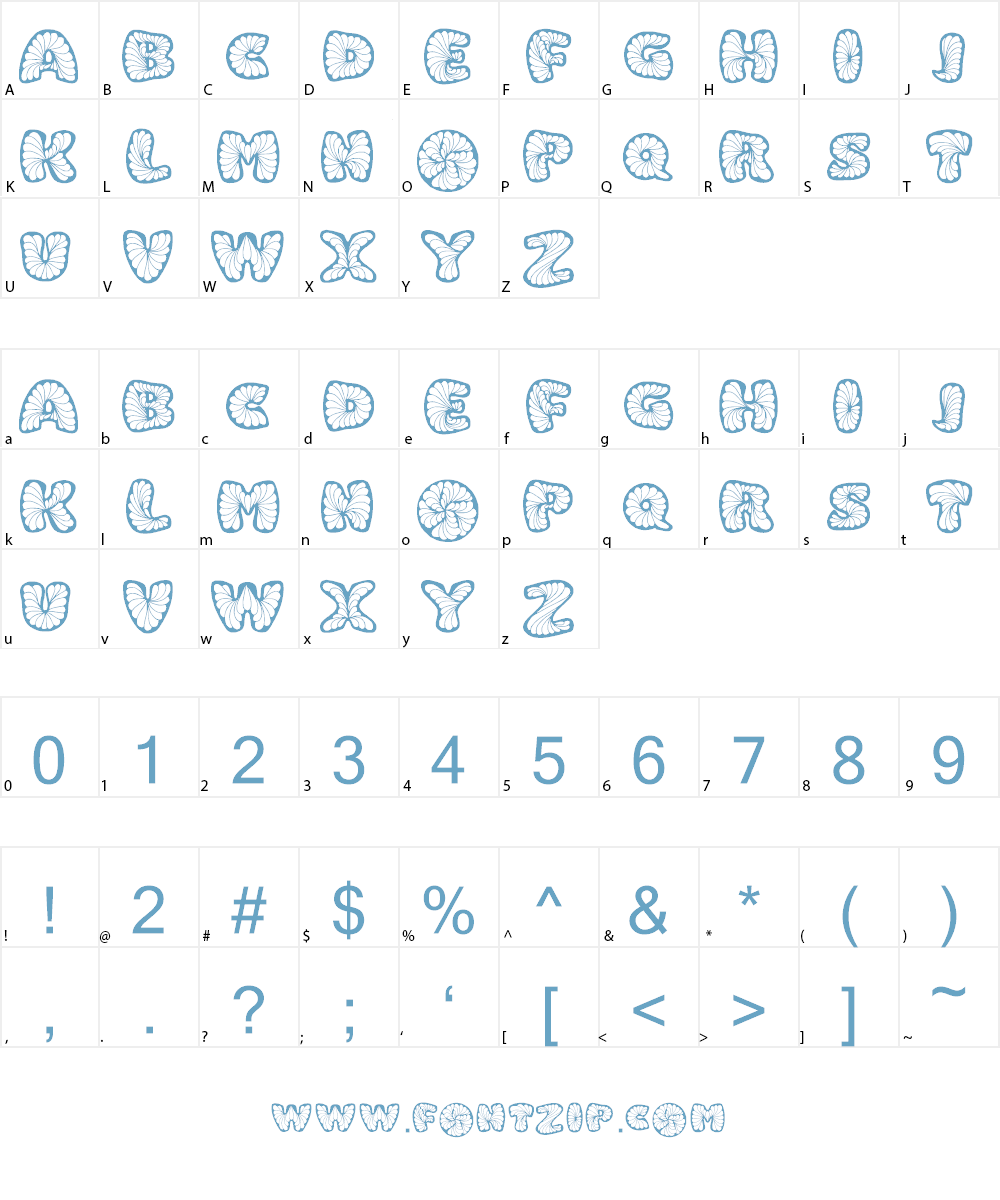 Beigly Font Character